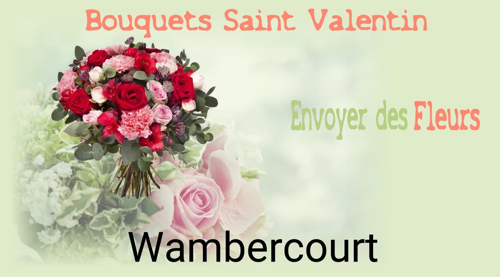 Roses de Saint-Valentin livrées à Wambercourt